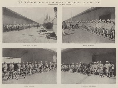 La guerre du Transvaal, les Seaforth Highlanders au Cap - English Photographer