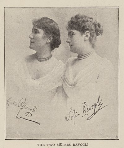 Les deux sœurs Ravogli - English Photographer