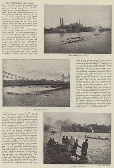 La course de bateaux des universités - English Photographer