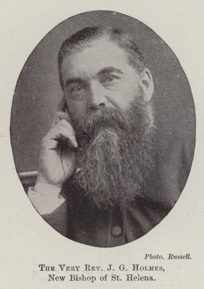 Le très révérend J. G. Holmes, nouveau évêque de Sainte-Hélène - English Photographer