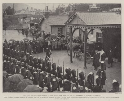 La visite de Lord Kitchener au roi, l