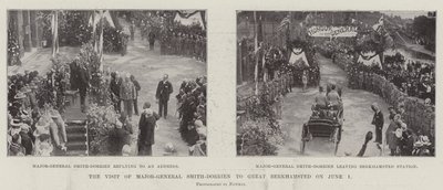 La visite du major-général Smith-Dorrien à Great Berkhamsted le 1er juin - English Photographer