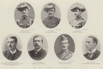 La guerre, volontaires notables - English Photographer