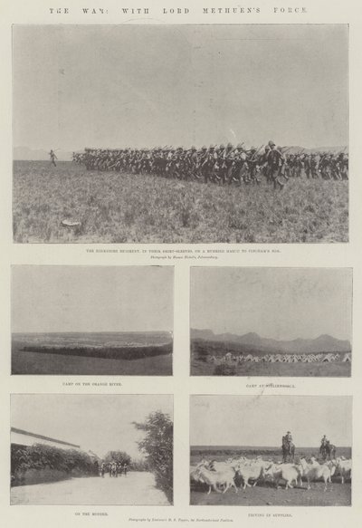 La guerre, avec la force de Lord Methuen - English Photographer