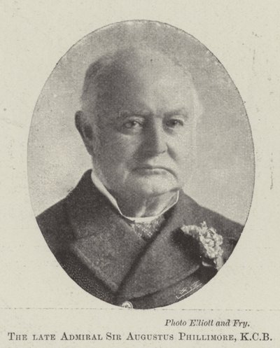 Feu Amiral Sir Augustus Phillimore, KCB - English Photographer