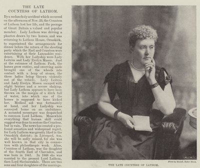 Feu Comtesse de Lathom - English Photographer