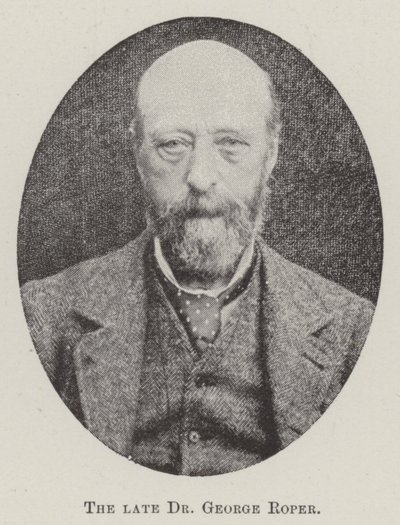 Feu Dr George Roper - English Photographer