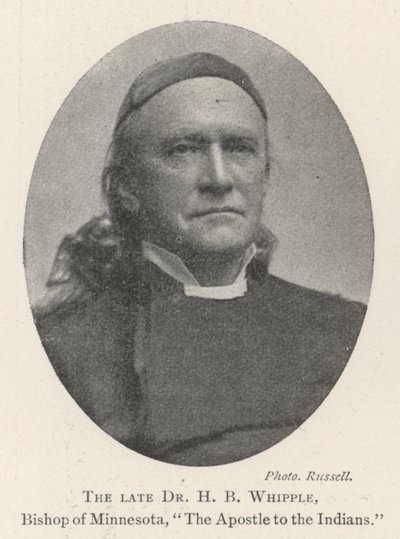 Le défunt Dr H B Whipple, évêque du Minnesota, l