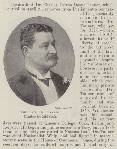 Feu Dr Tanner, membre pour Mid-Cork - English Photographer