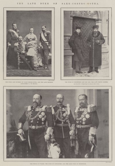 Feu duc de Saxe-Cobourg-Gotha - English Photographer