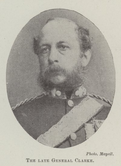 Feu général Clarke - English Photographer