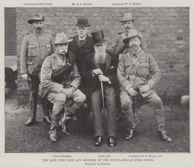 Feu Lord Loch et officiers de la force de campagne sud-africaine - English Photographer
