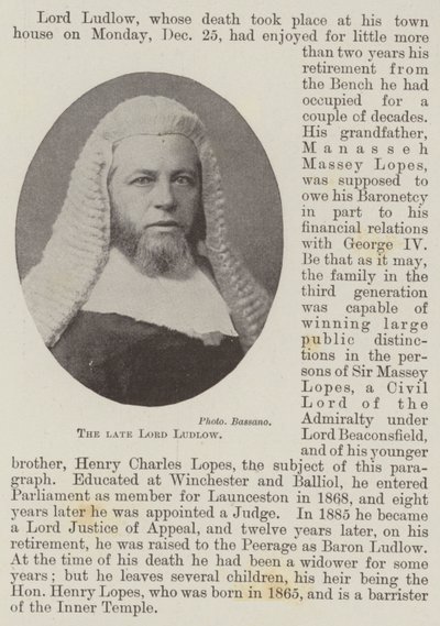 Feu Lord Ludlow - English Photographer