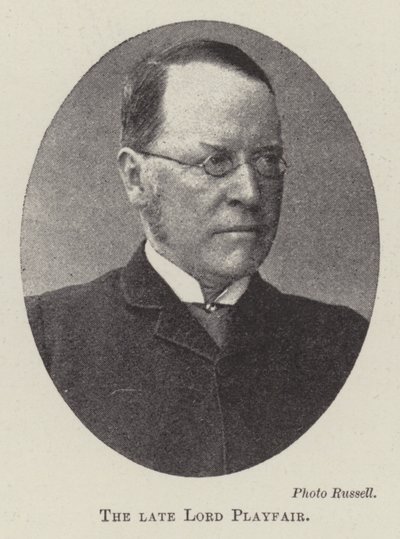 Le défunt Lord Playfair - English Photographer
