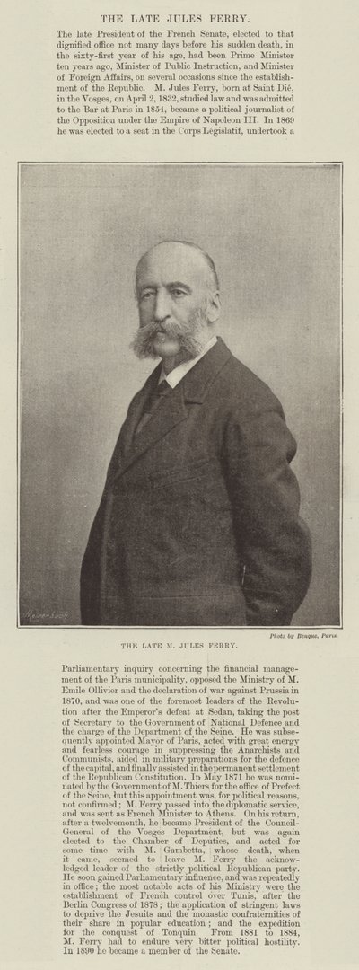 Feu M Jules Ferry - English Photographer