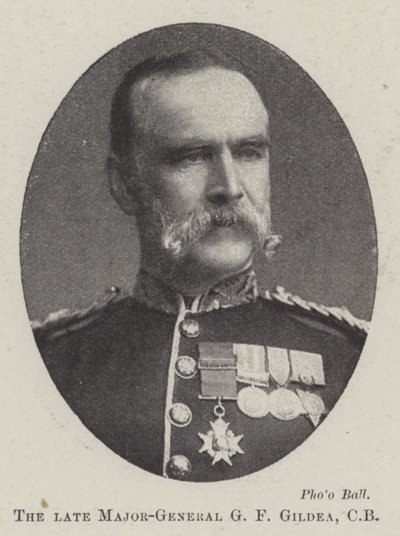 Le défunt major-général G F Gildea, CB - English Photographer