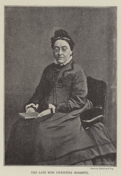 Feu Mlle Christina Rossetti - English Photographer