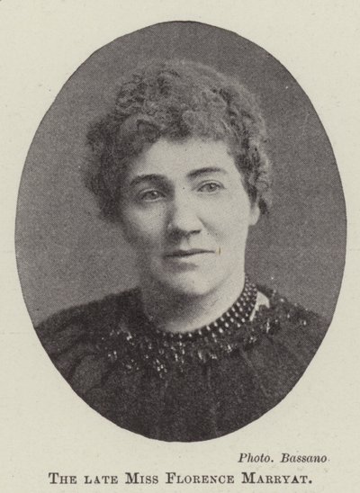 Feu Mlle Florence Marryat - English Photographer