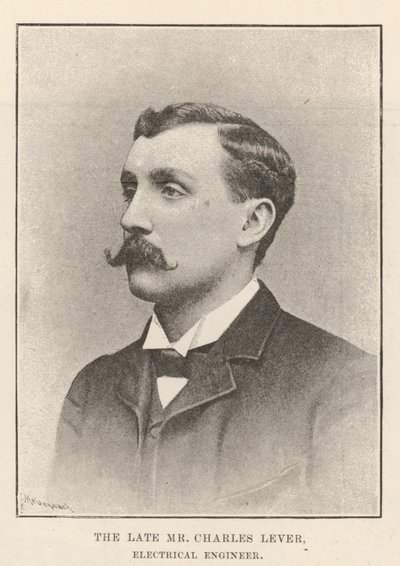 Feu M. Charles Lever, ingénieur électricien - English Photographer