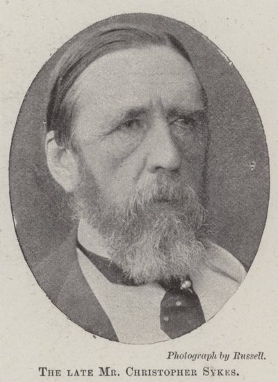 Feu M. Christopher Sykes - English Photographer