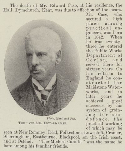 Feu M. Edward Case - English Photographer