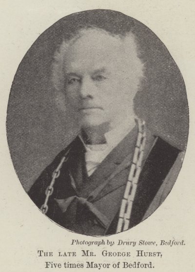 Feu M. George Hurst, cinq fois maire de Bedford - English Photographer