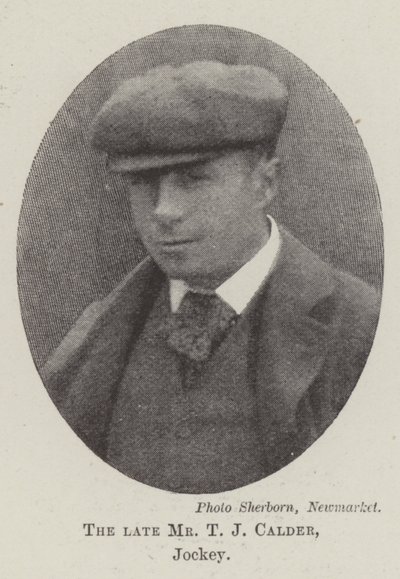Le défunt M. T J Calder, jockey - English Photographer