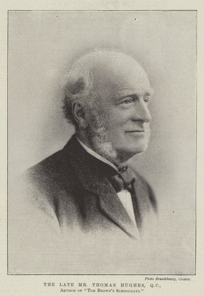 Feu M. Thomas Hughes, QC, auteur de Tom Brown
