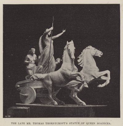 Statue de la reine Boadicée par feu M. Thomas Thornycroft - English Photographer