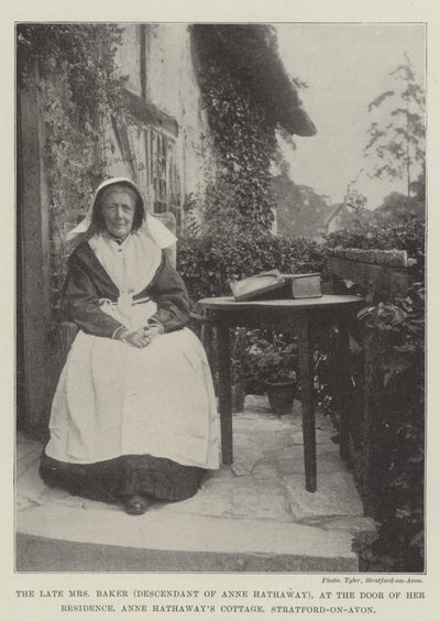 Feu Mme Baker (descendante d