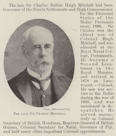 Feu Sir Charles Mitchell - English Photographer