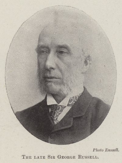 Feu Sir George Russell - English Photographer