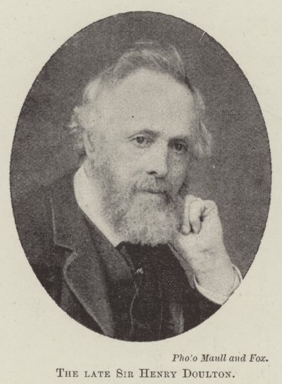 Feu Sir Henry Doulton - English Photographer