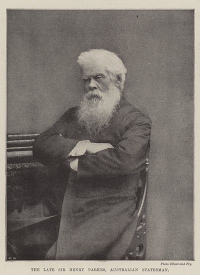 Feu Sir Henry Parkes, homme d