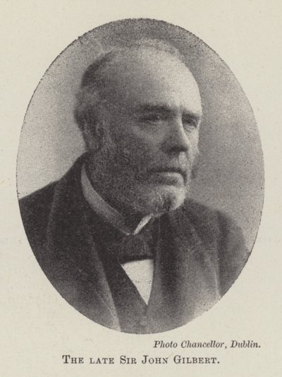 Le défunt Sir John Gilbert - English Photographer