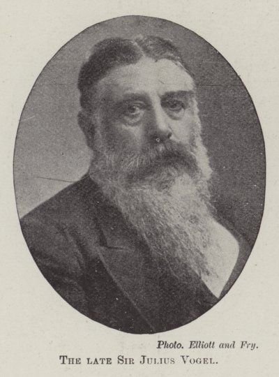 Feu Sir Julius Vogel - English Photographer
