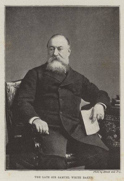 Feu Sir Samuel White Baker - English Photographer