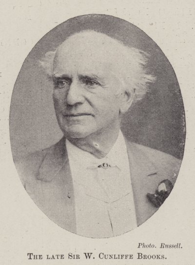 Feu Sir W Cunliffe Brooks - English Photographer