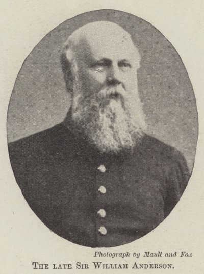 Feu Sir William Anderson - English Photographer