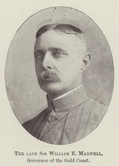 Feu Sir William E Maxwell, gouverneur de la Côte de l