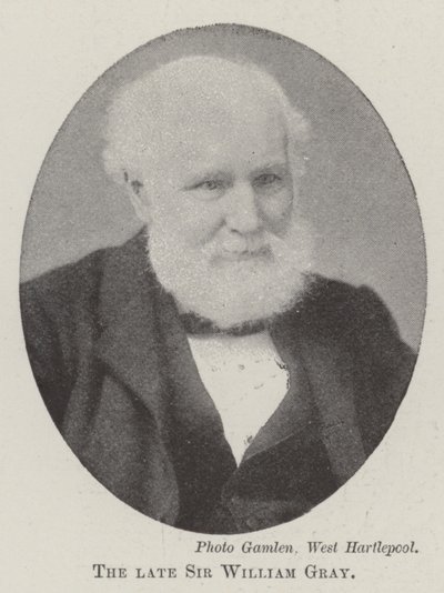 Feu Sir William Gray - English Photographer