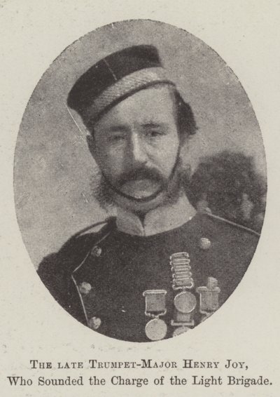 Le défunt trompette-major Henry Joy, qui a sonné la charge de la brigade légère - English Photographer