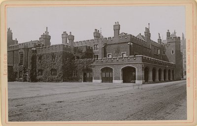 Le côté sud-est du palais St Jamess - English Photographer