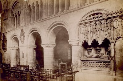 Tombe du prieur Rahere, fondateur de l