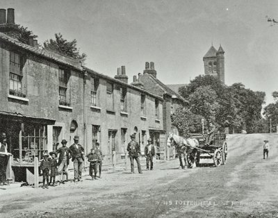 Tottenham Lane, Hornsey : façades avant, 1893 - English Photographer