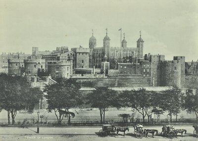 Tour de Londres, Tower Hill, 1890 - English Photographer