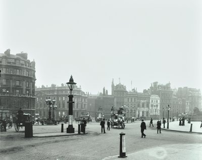 Trafalgar Square, Westminster : Trafalgar Square vue vers l