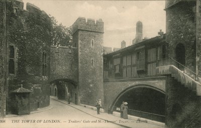 Traitors Gate et St Thomas Tower, La Tour de Londres - English Photographer