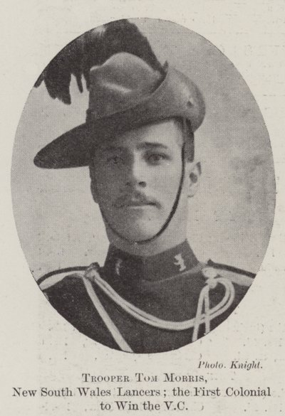 Cavalier Tom Morris, Lancers de Nouvelle-Galles du Sud; le premier colonial à remporter la VC - English Photographer