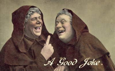 Deux moines, une bonne blague - English Photographer